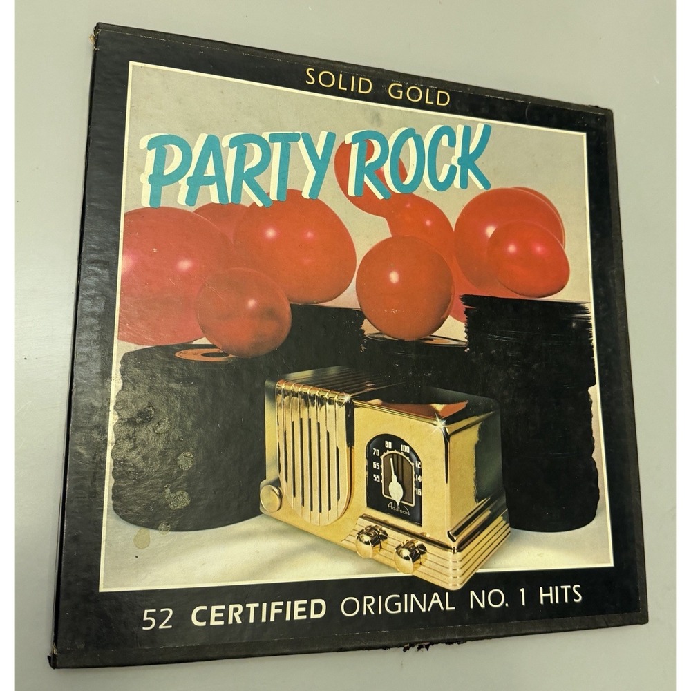 Solid Gold Party Rock 5‎ LP Set Vinyl Album Warner